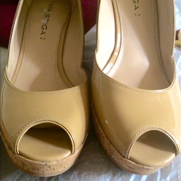 Via Spiga nude wedges - Size 8 - Picture 2 of 7